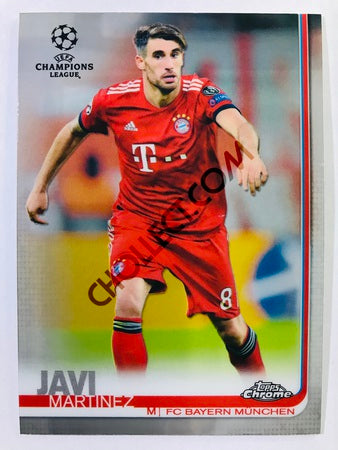 Javi Martinez - FC Bayern München 2018-19 Topps Chrome UCL #66