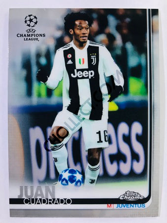 Juan Cuadrado - Juventus 2018-19 Topps Chrome UCL #67