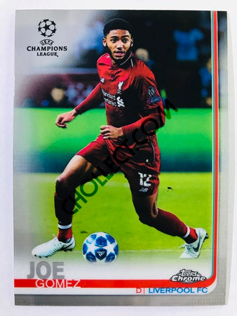 Joe Gomez - Liverpool FC 2018-19 Topps Chrome UCL #76