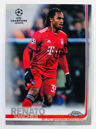 Renato Sanches - FC Bayern München 2018-19 Topps Chrome UCL #77