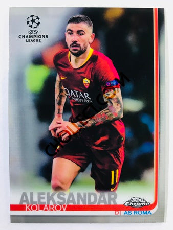 Aleksandar Kolarov - AS Roma 2018-19 Topps Chrome UCL #80