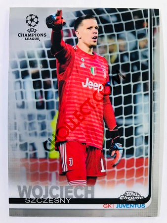 Wojciech Szczęsny - Juventus 2018-19 Topps Chrome UCL #82