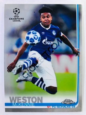 Weston McKennie - FC Schalke 04 2018-19 Topps Chrome UCL #83