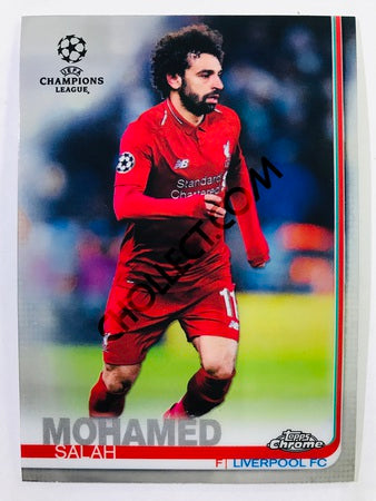 Mohamed Salah - Liverpool FC 2018-19 Topps Chrome UCL #87