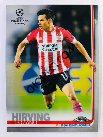 Hirving Lozano - PSV Eindhoven 2018-19 Topps Chrome UCL #89