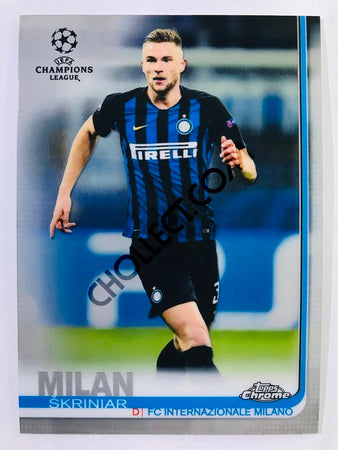 Milan Skriniar - FC Internazionale Milano 2018-19 Topps Chrome UCL #90