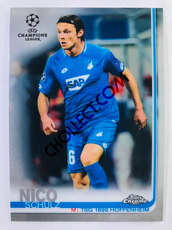 Nico Schulz - TSG 1899 HOFFENHEIM 2018-19 Topps Chrome UCL #96