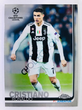 Cristiano Ronaldo - Juventus 2018-19 Topps Chrome UCL #100