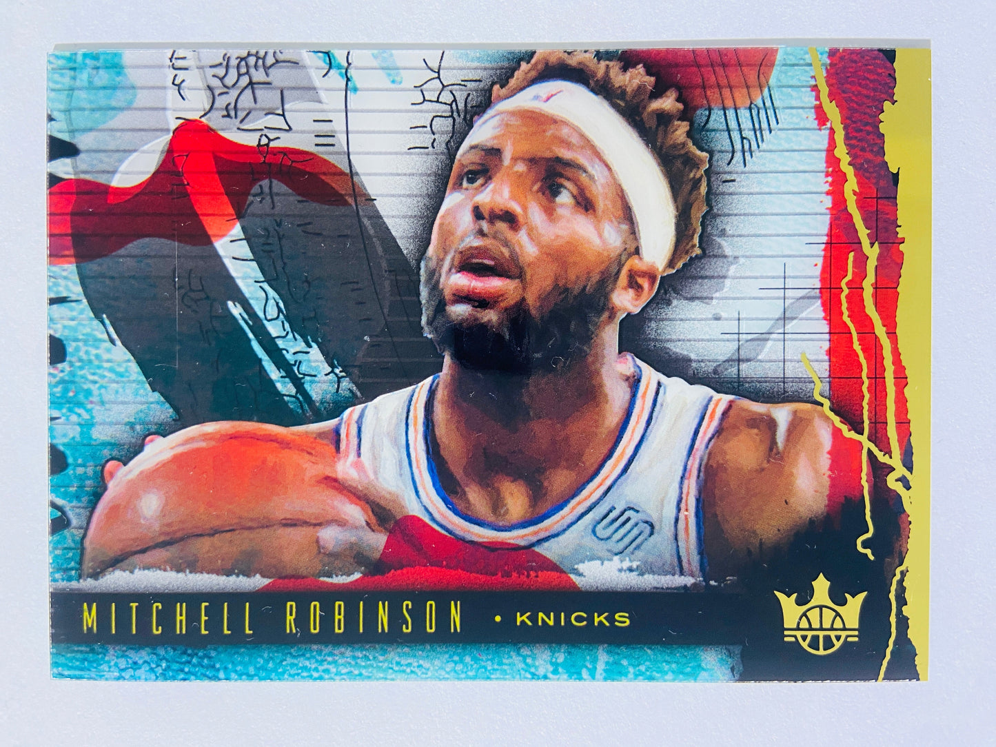 Mitchell Robinson - New York Knicks 2018-19 Panini Court Kings NBA Rookie Acetate #22