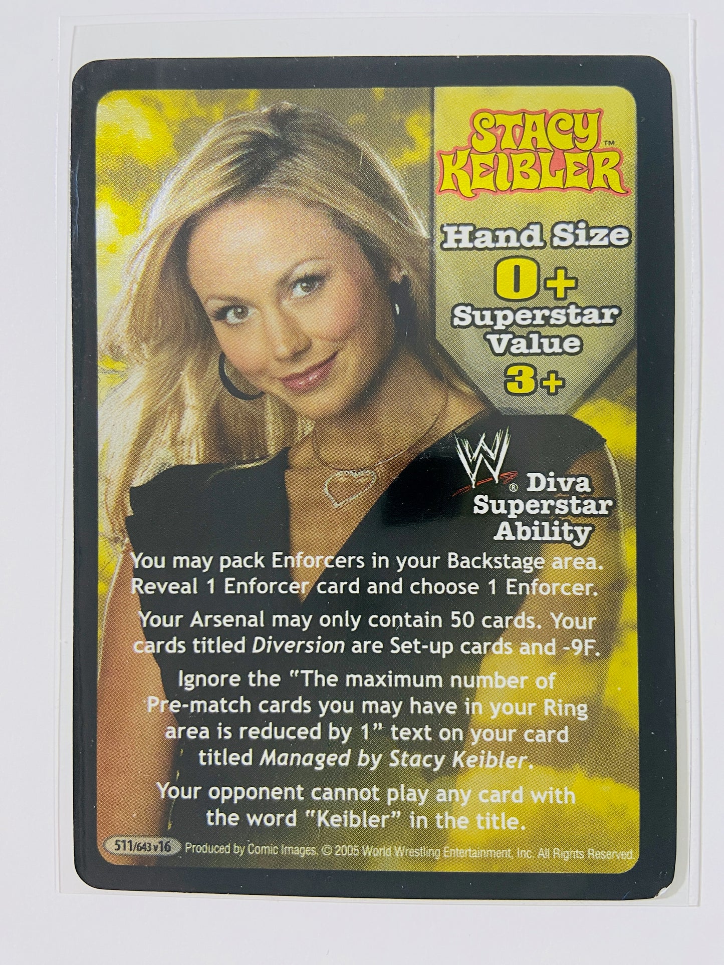 Hurri-friends, Hurricane, Stacy Keibler 16-Card Lot (SS3, Foils, Superstar Cards, Rares)