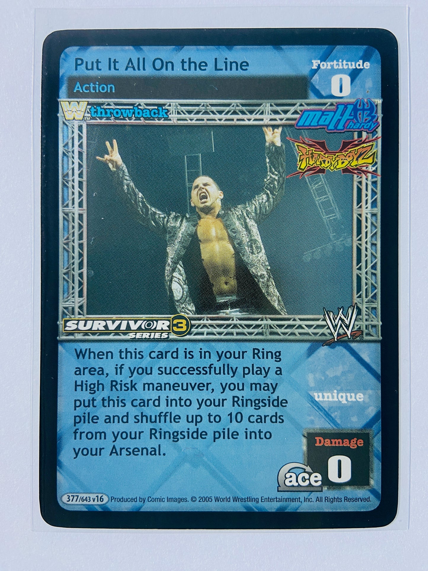 Matt Hardy - 12-Card Lot (SS3, Foils, Superstar Card, Rare)