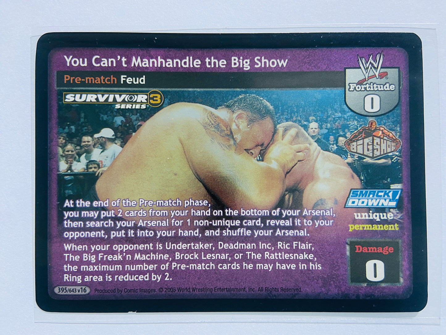 Big Show - 12-Card Lot (SS3, Foils, Superstar Card, Rare) Set A