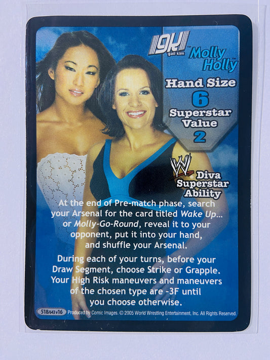 Gail Kim / Molly Holly - 5-Card Lot (Foils, Superstar Card, Rare)