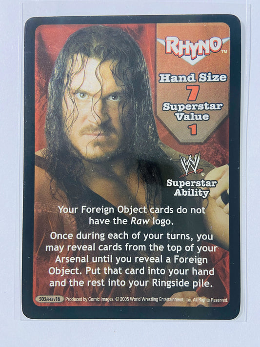 Rhyno - 9-Card Lot (SS3, Foils, Superstar Cards, Rares)