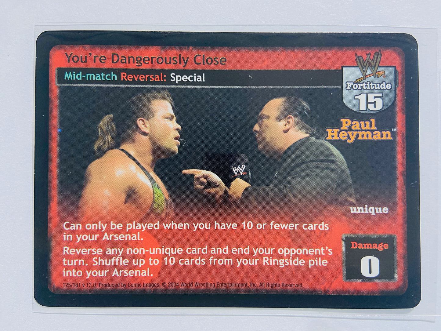 Paul Heyman - 5-Card Lot (GM, Enforcer, Rare/Ultra Rare)