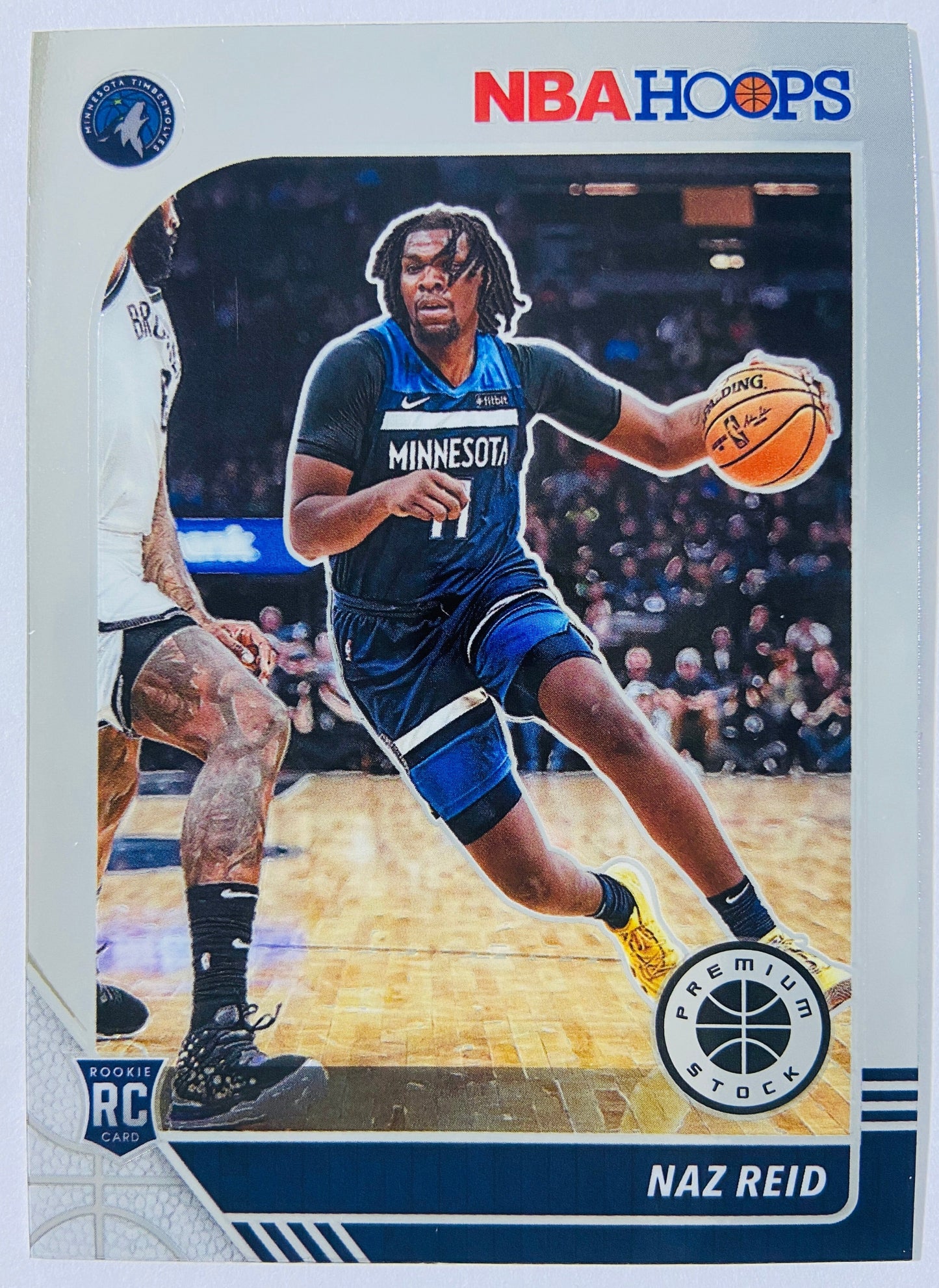 Naz Reid - Minnesota Timberwolves 2019-20 Panini Hoops Premium Stock RC Rookie #253