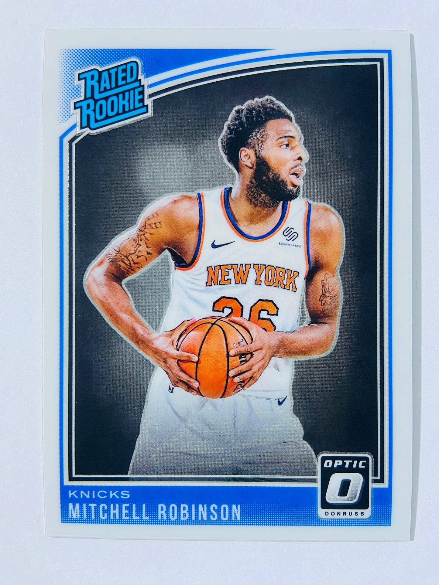 Mitchell Robinson - New York Knicks 2018-19 Panini Donruss Optic Rated Rookie #163