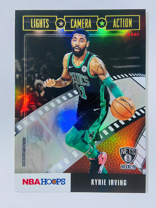 Kyrie Irving - Brooklyn Nets 2019-20 Panini Hoops Lights, Camera, Action Holo #23