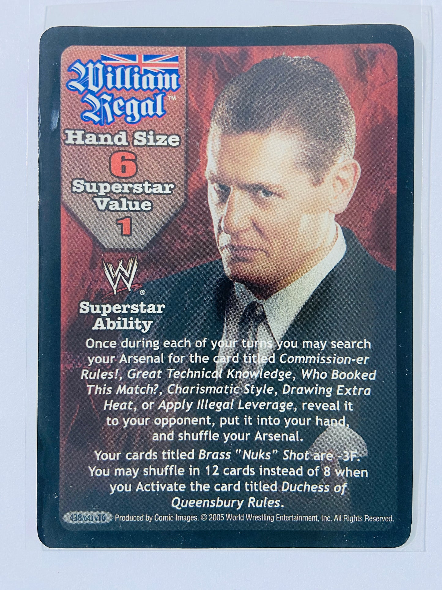 William Regal - 7-Card Lot (Foils, Superstar Card, Rare/Ultra Rare)