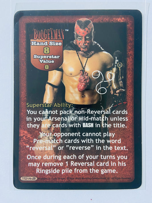 The Boogeyman - 4-Card Lot (Superstar Card, Rares)