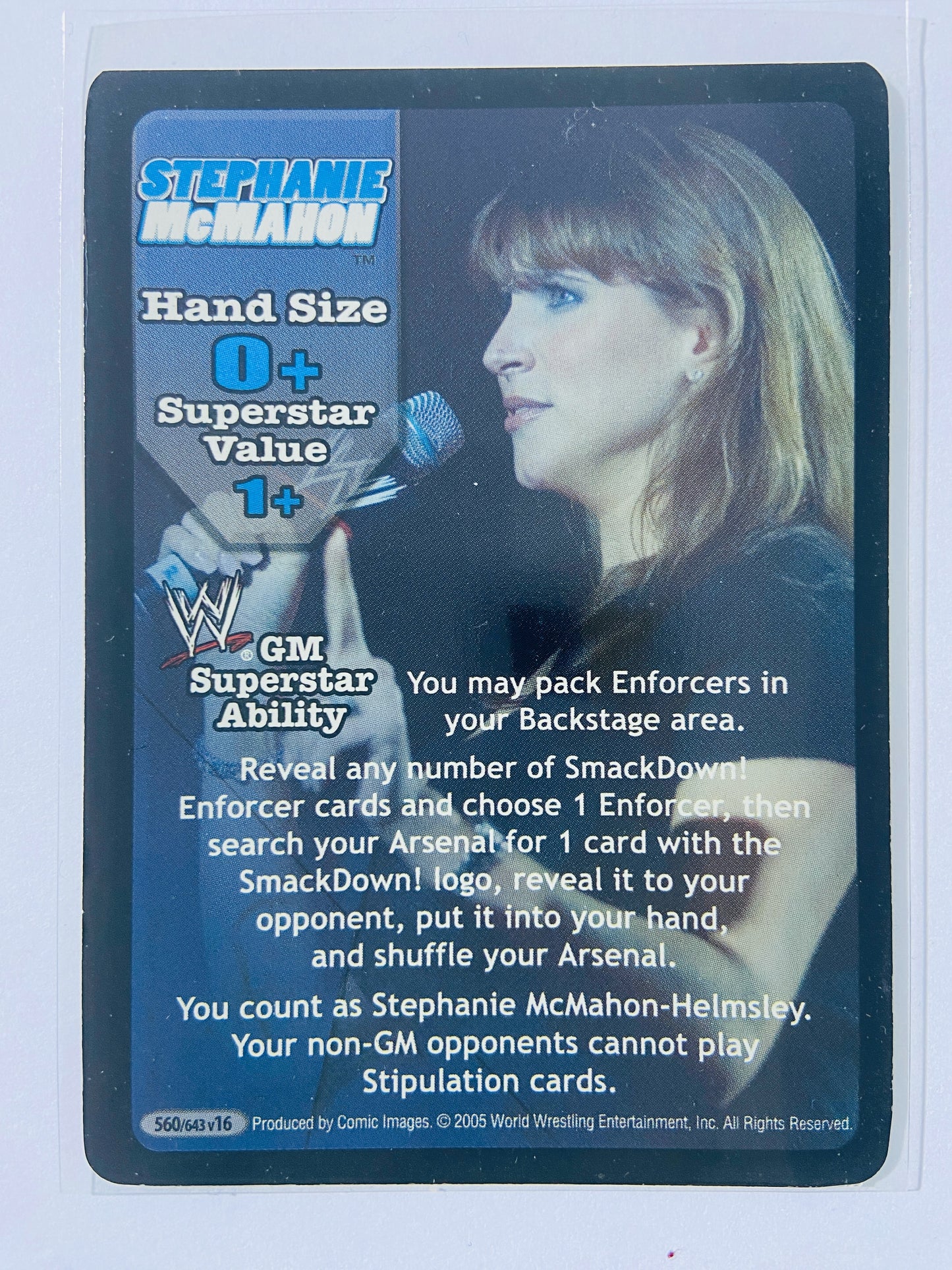 Stephanie McMahon - 4-Card Lot (Foils, Superstar Card, Rare)