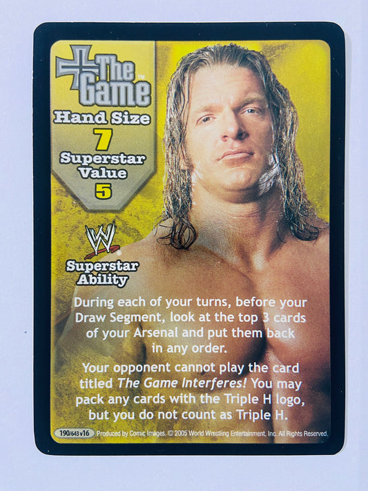 Triple H 20-Card Lot (SS3, Foils, Superstar Card, Rares)