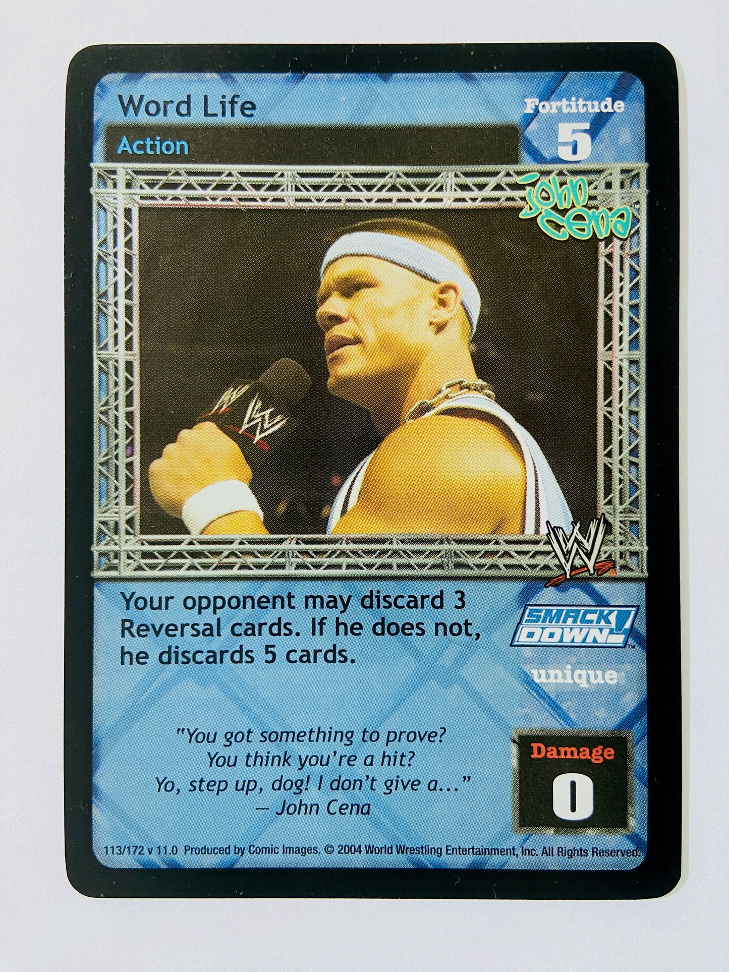 John Cena - 7-Card Lot (Superstar Card, Foil, Rare/Ultra Rare)