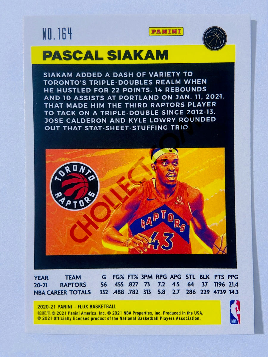 Pascal Siakam - Toronto Raptors 2020-21 Panini Flux #164