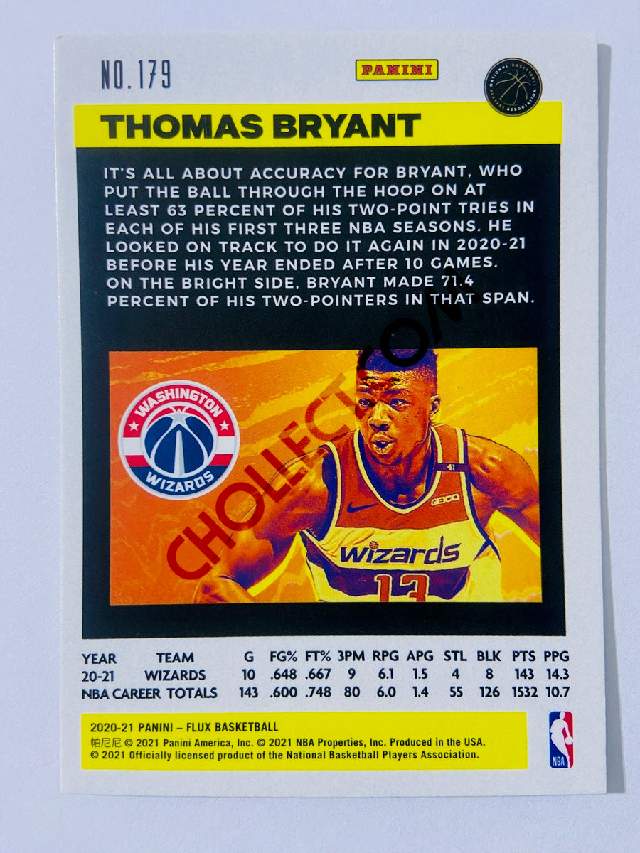 Thomas Bryant - Washington Wizards 2020-21 Panini Flux #179