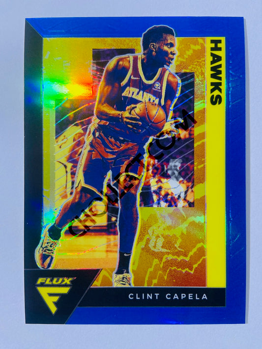 Clint Capela - Atlanta Hawks 2020-21 Panini Flux Light Blue Prizm Parallel #4