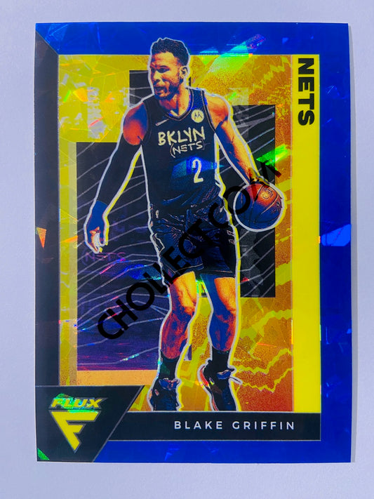 Blake Griffin - Brooklyn Nets 2020-21 Panini Flux Cracked Ice Blue Prizm Parallel #16