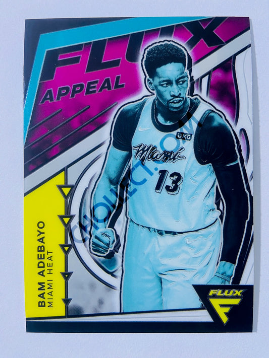 Bam Adebayo - Miami Heat 2020-21 Panini Flux Flux Appeal Insert #24