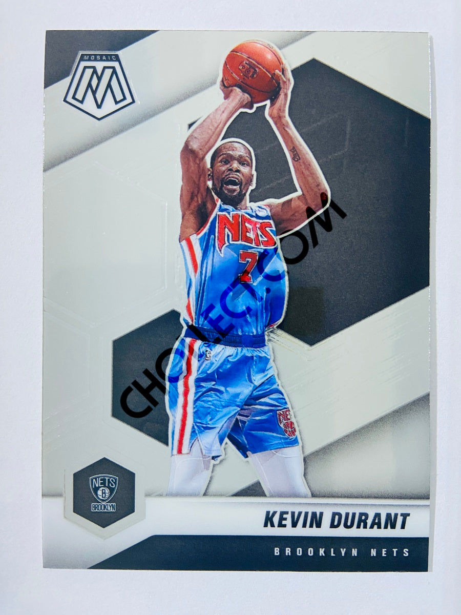 Kevin Durant - Brooklyn Nets 2020-21 Panini Mosaic #7