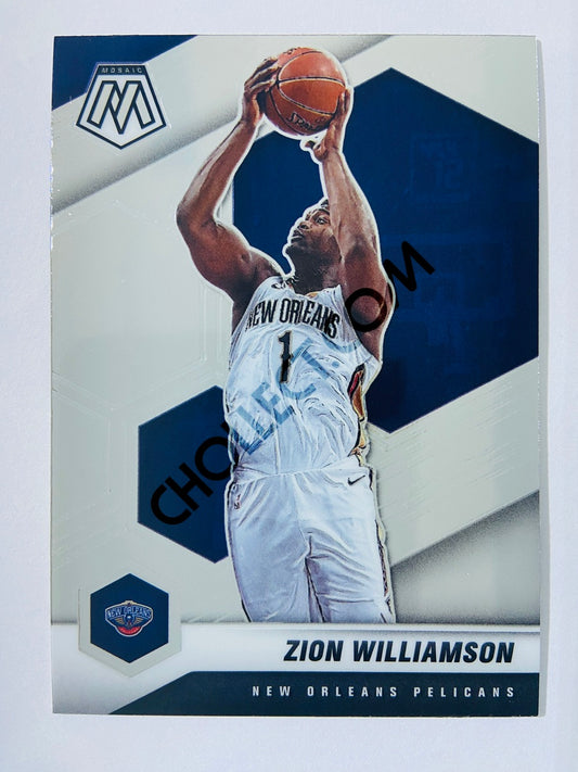 Zion Williamson - New Orleans Pelicans 2020-21 Panini Mosaic #49