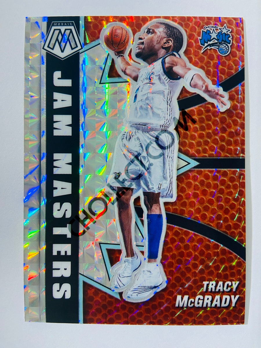 Tracy McGrady - Orlando Magic 2020-21 Panini Mosaic Jam Masters Insert Mosaic Parallel #18