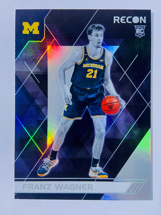 Franz Wagner - Michigan Wolverines 2021 Panini Chronicles Recon Draft Picks RC Rookie #129