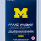 Franz Wagner - Michigan Wolverines 2021 Panini Chronicles Recon Draft Picks RC Rookie #129