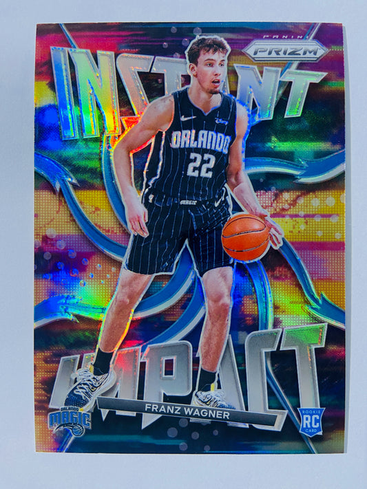Franz Wagner - Orlando Magic 2021-22 Panini Prizm Instant Impact Silver Insert RC Rookie #13