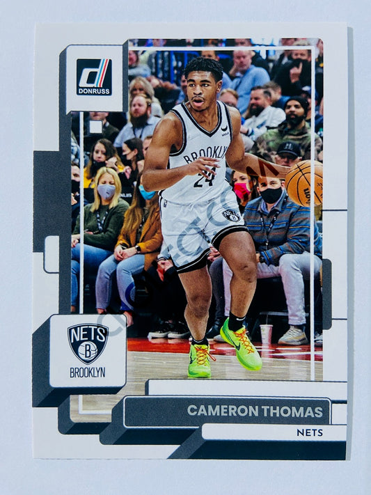 Cameron Thomas - Brooklyn Nets 2022-23 Panini Donruss #8