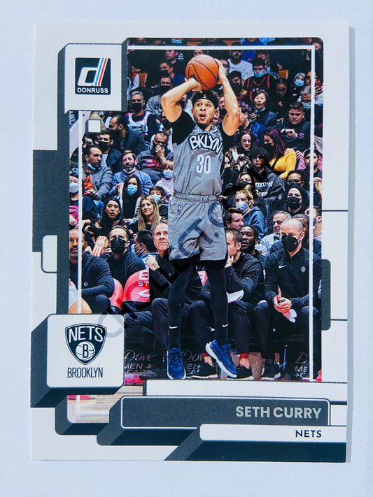 Seth Curry - Brooklyn Nets 2022-23 Panini Donruss #10