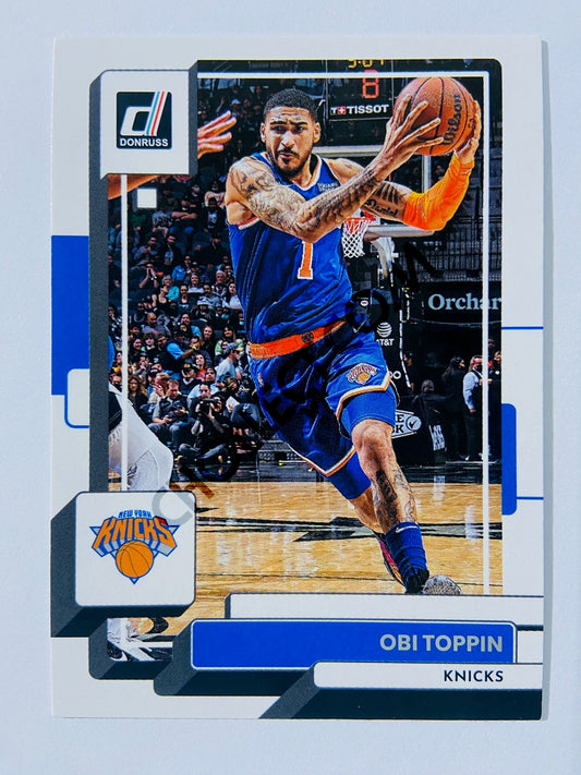 Obi Toppin - New York Knicks 2022-23 Panini Donruss #12