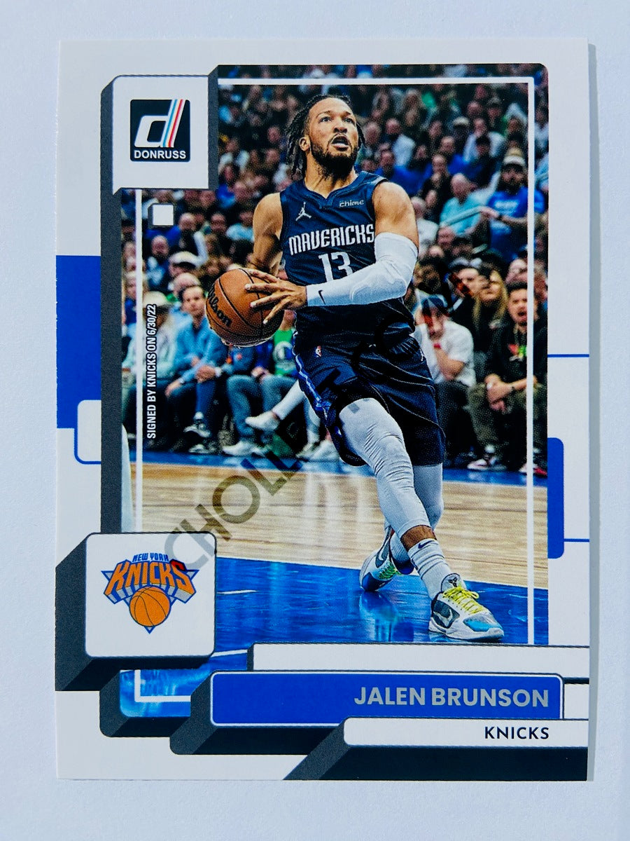 Jalen Brunson - New York Knicks 2022-23 Panini Donruss #15