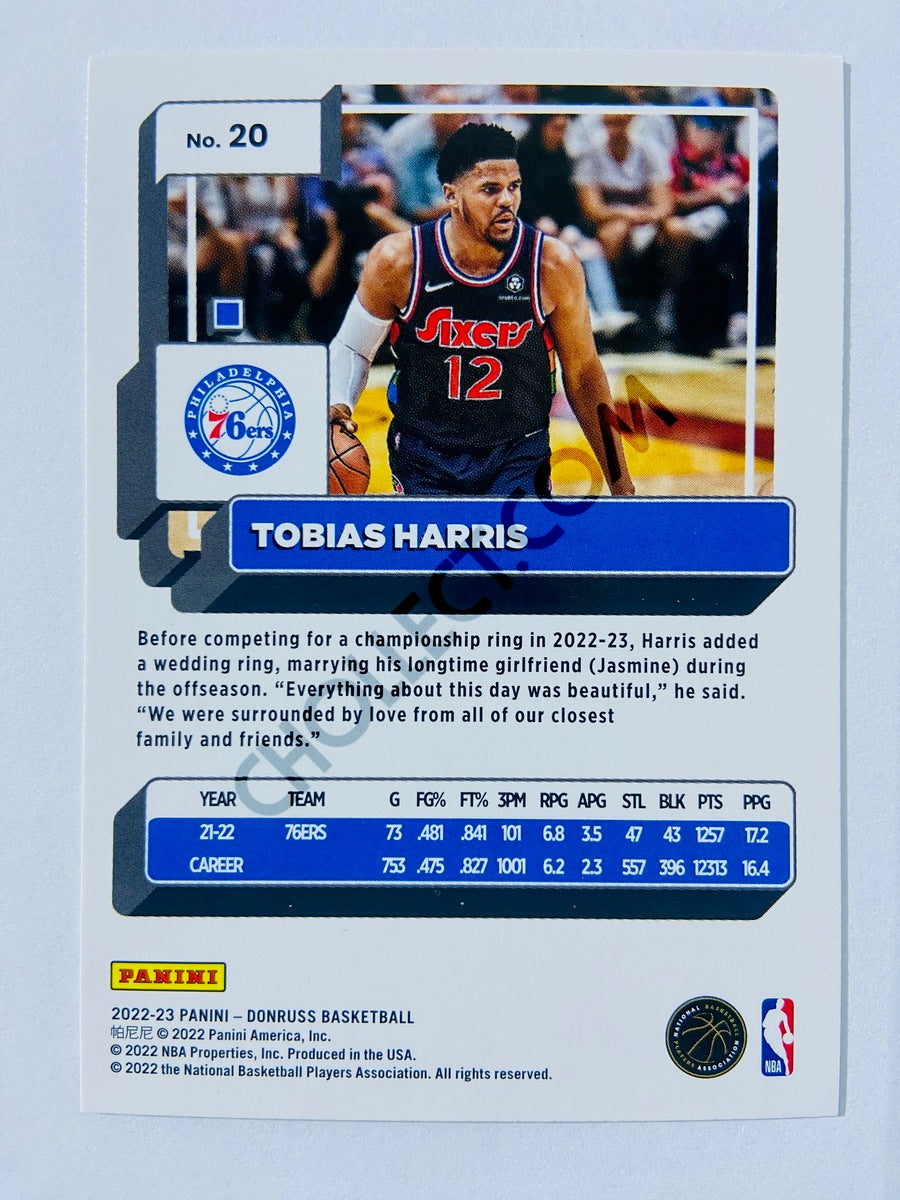 Tobias Harris - Philadelphia 76ers 2022-23 Panini Donruss #20