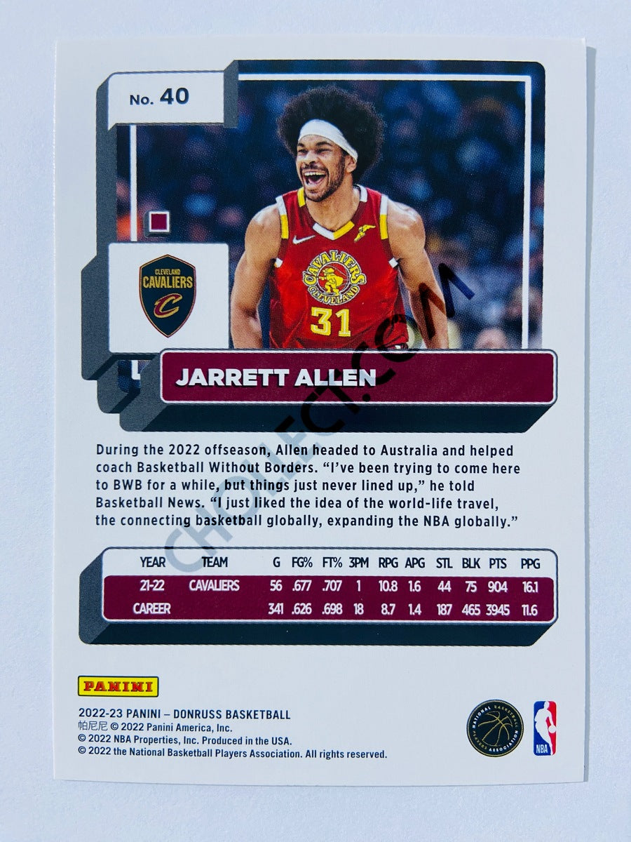 Jarrett Allen - Cleveland Cavaliers 2022-23 Panini Donruss #40