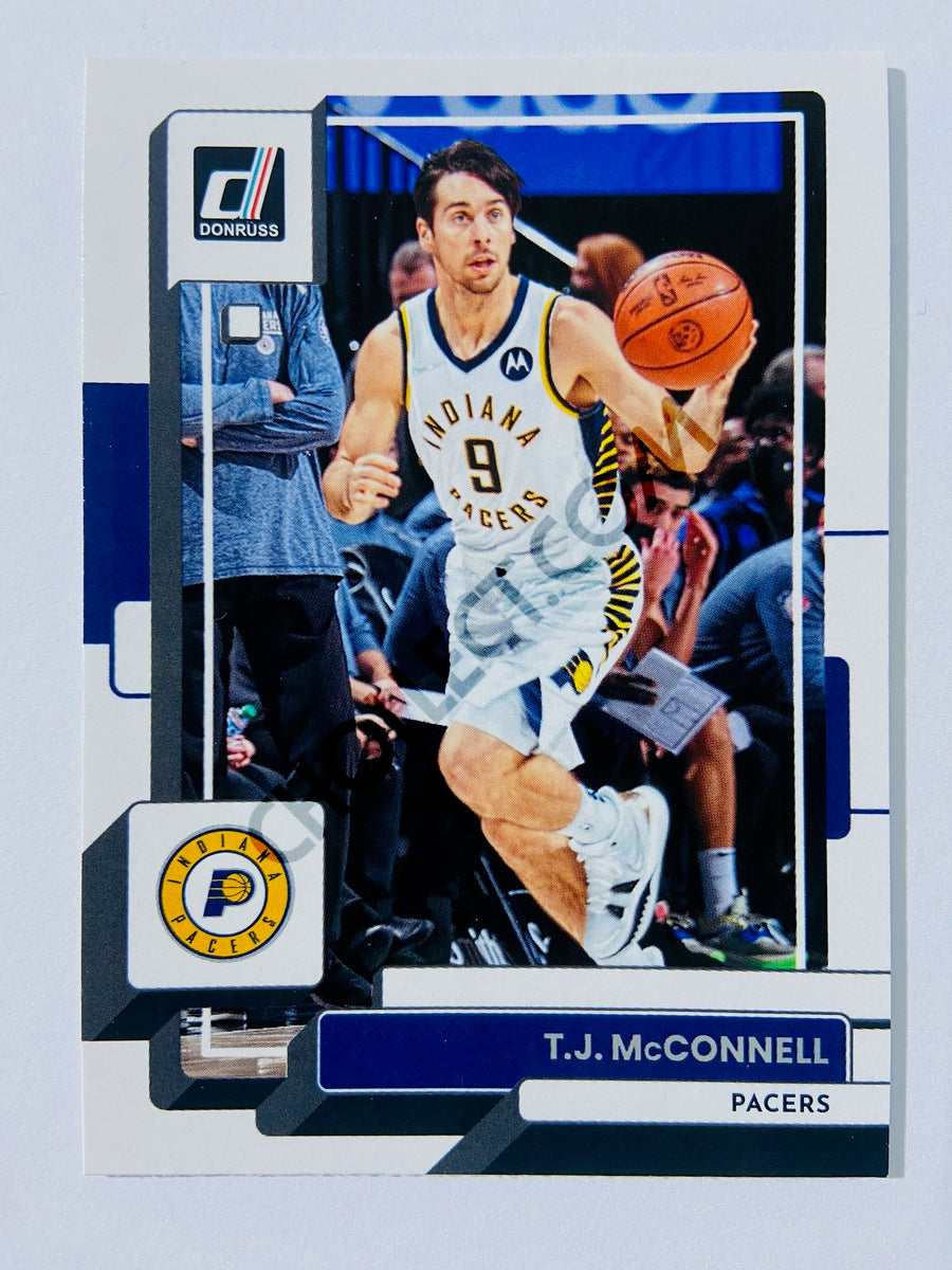 T.J. McConnell - Indiana Pacers 2022-23 Panini Donruss #51