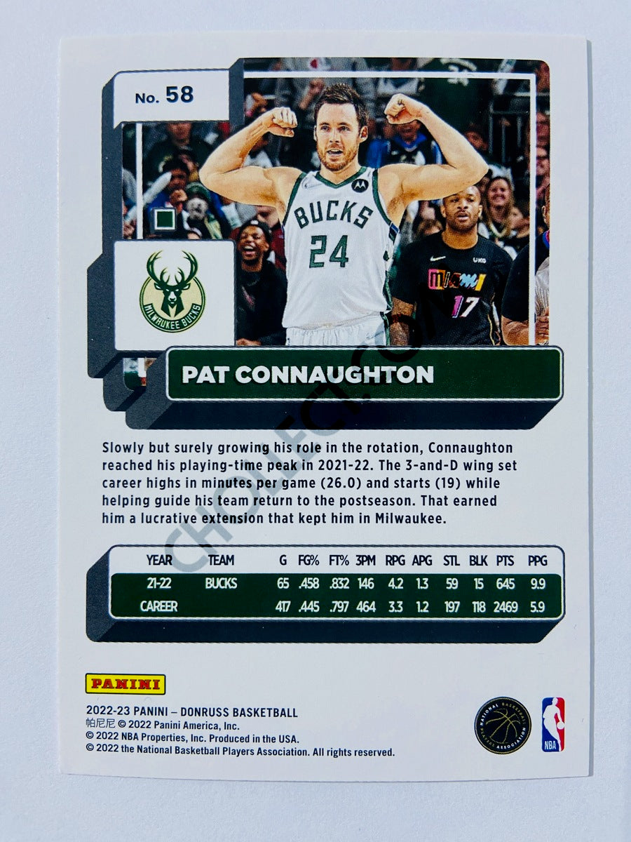 Pat Connaughton - Milwaukee Bucks 2022-23 Panini Donruss #58