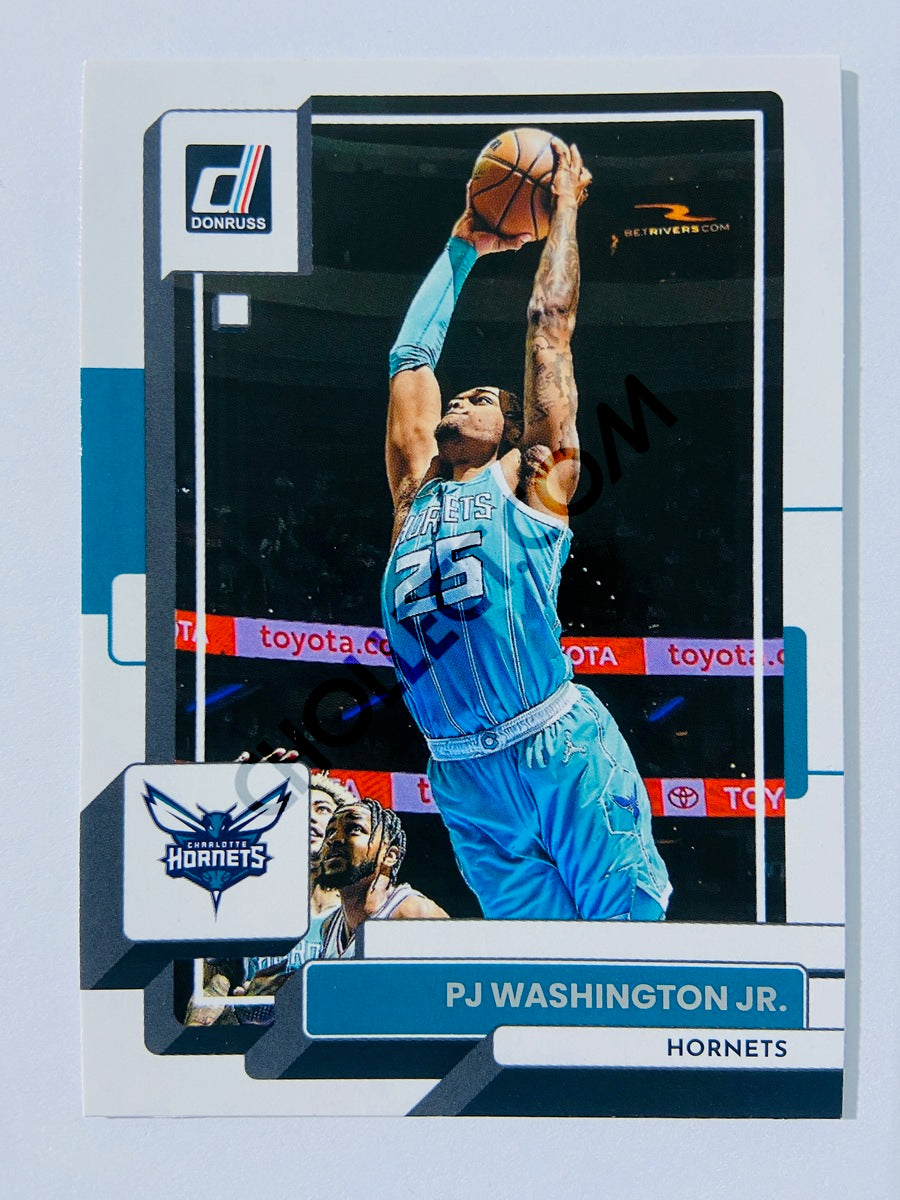 PJ Washington Jr. - Charlotte Hornets 2022-23 Panini Donruss #70