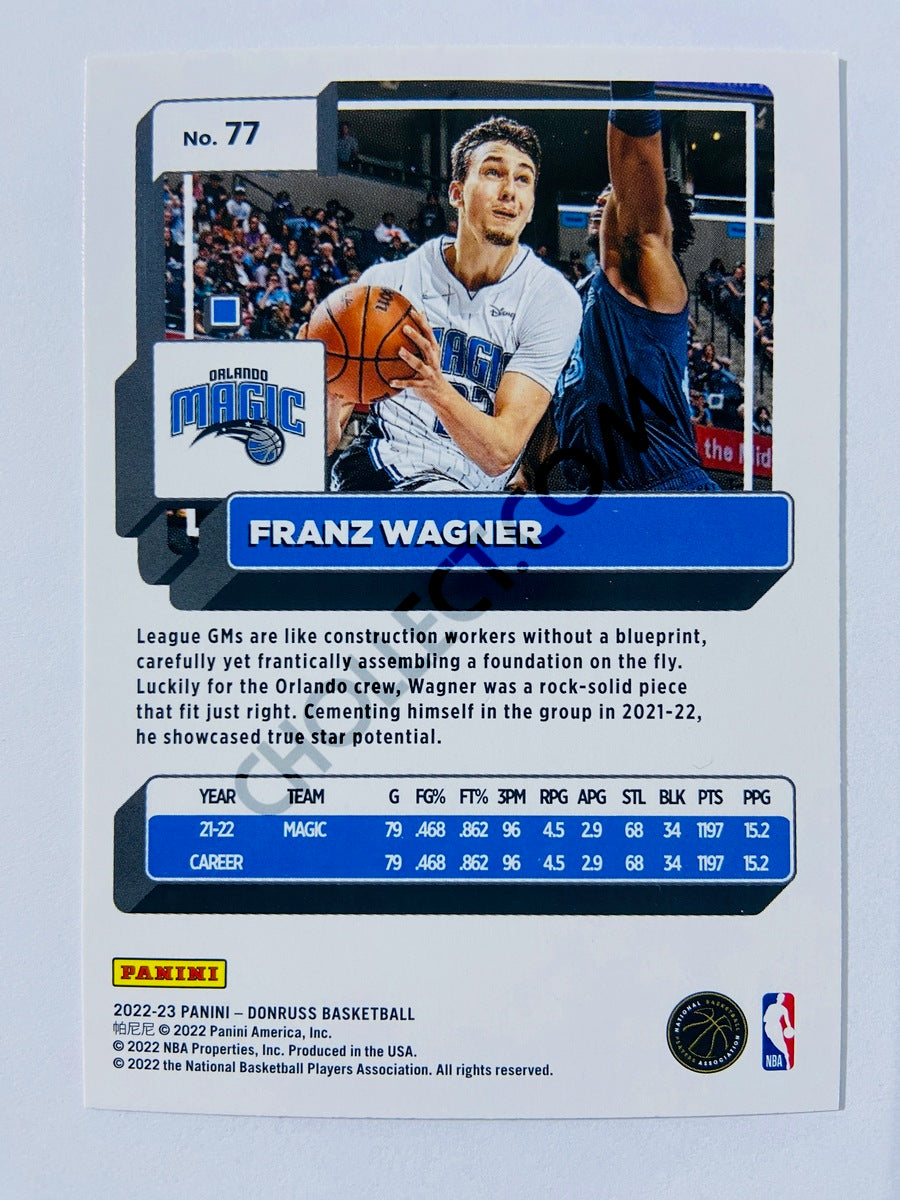 Franz Wagner - Orlando Magic 2022-23 Panini Donruss #77