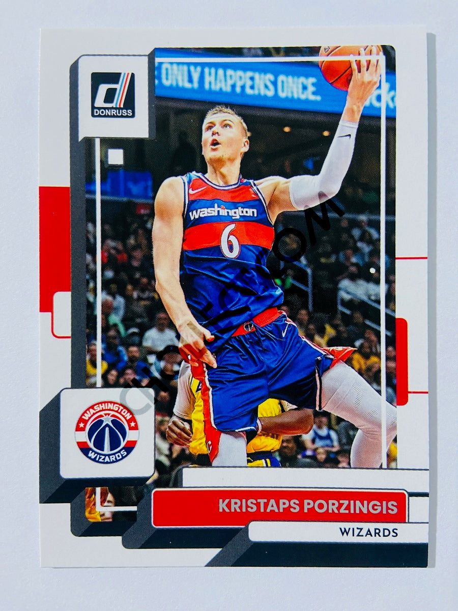 Kristaps Porzingis - Washington Wizards 2022-23 Panini Donruss #84