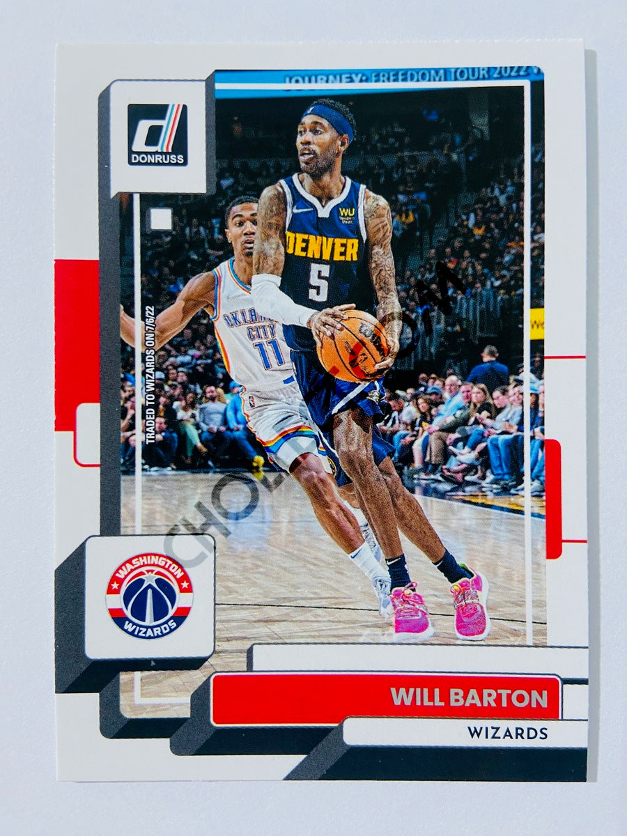 Will Barton - Washington Wizards 2022-23 Panini Donruss #88